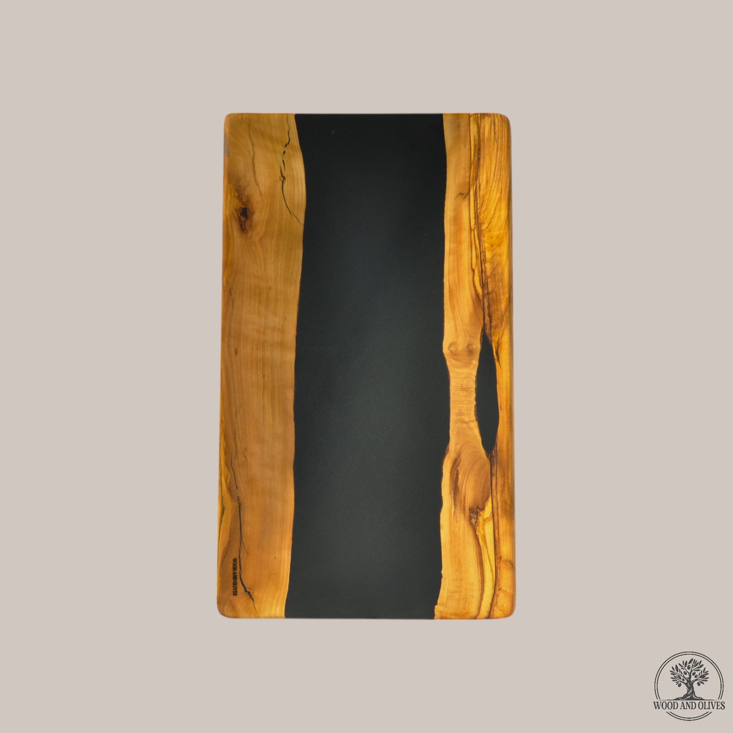 Olijfhouten Serveerplank met Epoxy