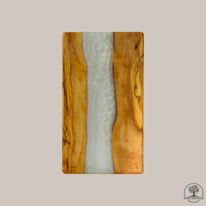 Olijfhouten Serveerplank met Epoxy