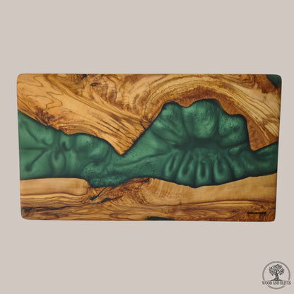 Olijfhouten Serveerplank met Epoxy