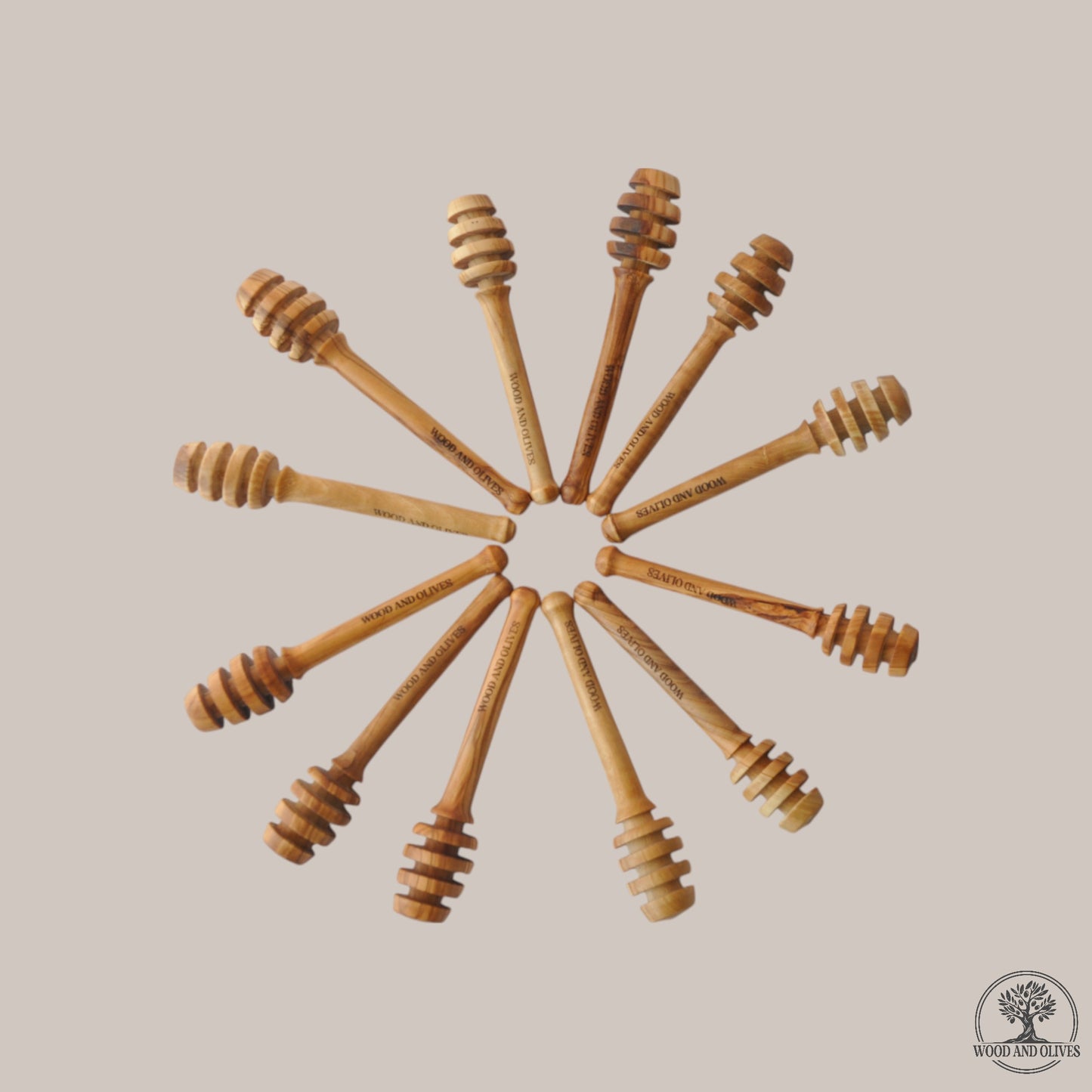 Olive Wood Honey Spoon