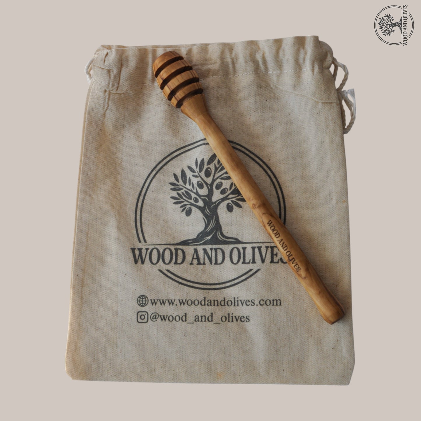 Olive Wood Honey Spoon