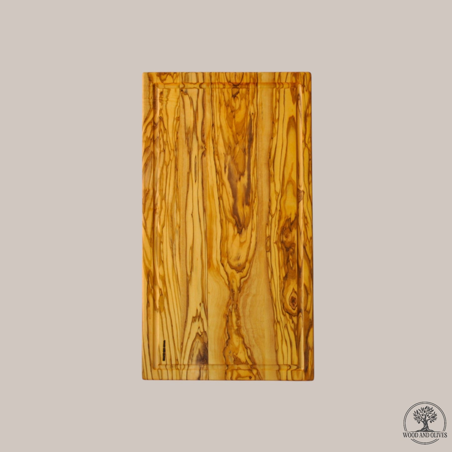 Olijfhouten Plank met Sapgeul